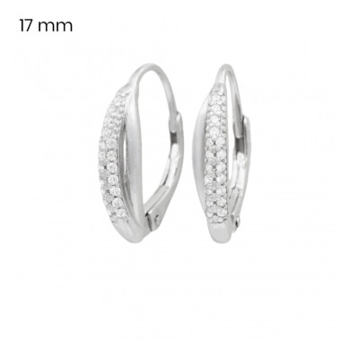 Stříbrné náušnice 40197101