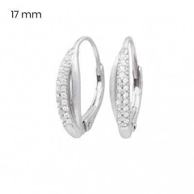 Stříbrné náušnice 40197101