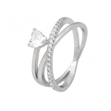 Stříbrný prsten 401270