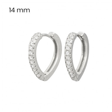 Stříbrné náušnice 40145501