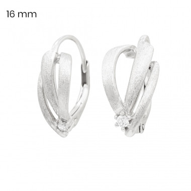 Stříbrné náušnice 40235201