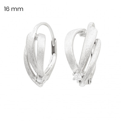 Stříbrné náušnice 40235201