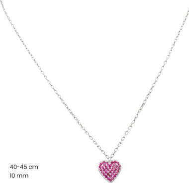 Stříbrný řetízek+přívěsek 40240601