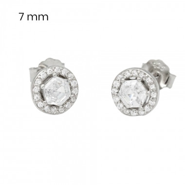 Stříbrné náušnice 40082001