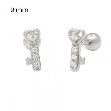 Stříbrné náušnice 40086301