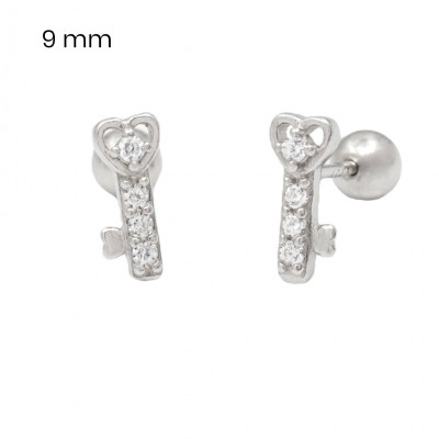 Stříbrné náušnice 40086301