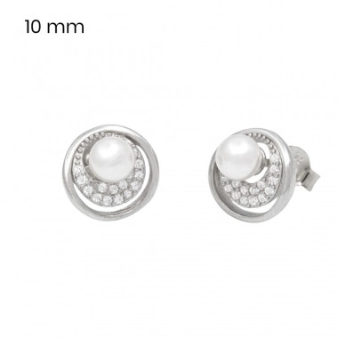 Stříbrné náušnice 40169801