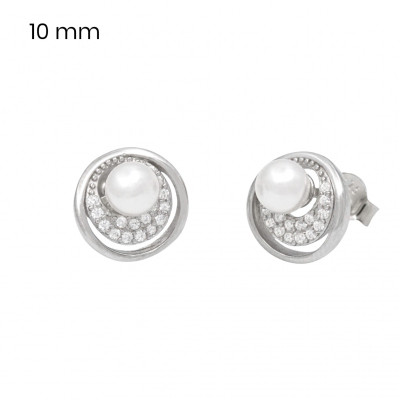 Stříbrné náušnice 40169801