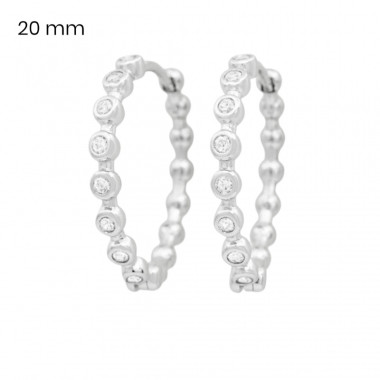 Stříbrné náušnice 40200801