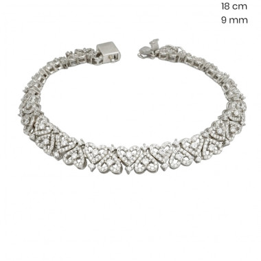 Stříbrný náramek 40053601