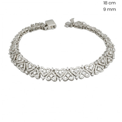 Stříbrný náramek 40053601