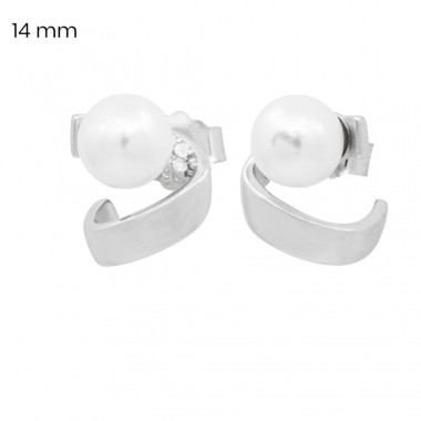 Stříbrné náušnice 40225901