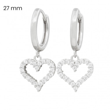 Stříbrné náušnice 40220401