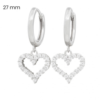 Stříbrné náušnice 40220401