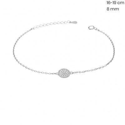 Stříbrný náramek 40222601