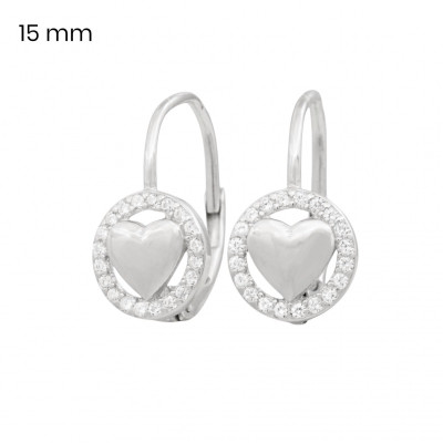 Stříbrné náušnice 40216101