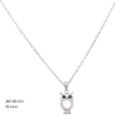 Stříbrný řetízek+přívěsek 40240501