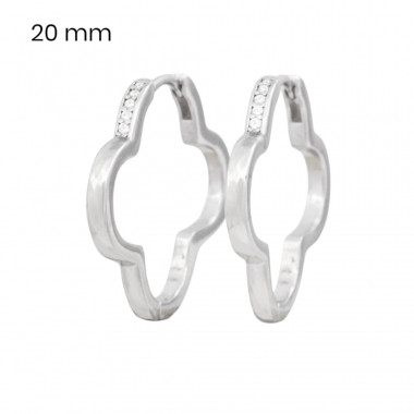 Stříbrné náušnice 40183401