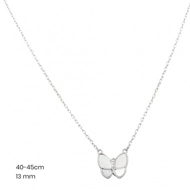 Stříbrný řetízek+přívěsek 40223101