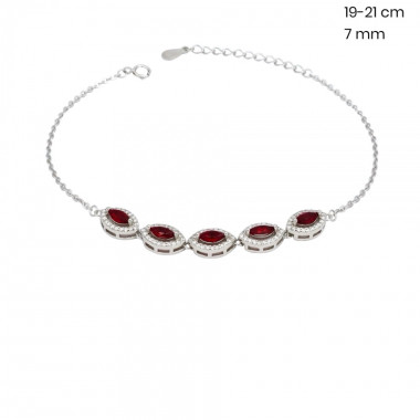 Stříbrný náramek 40051802