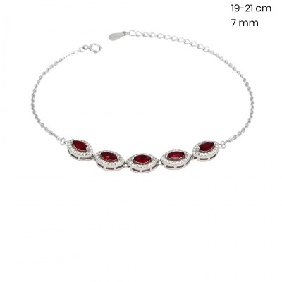 Stříbrný náramek 40051802