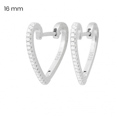 Stříbrné náušnice 40218201