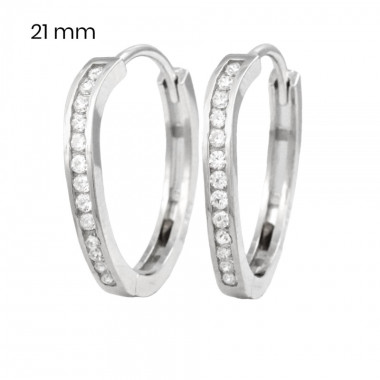 Stříbrné náušnice 40099001