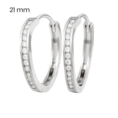 Stříbrné náušnice 40099001