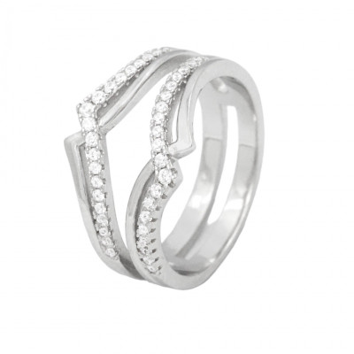 Stříbrný prsten 401088