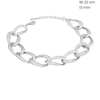 Stříbrný náramek 40072601