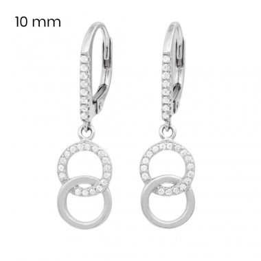 Stříbrné náušnice 40215801