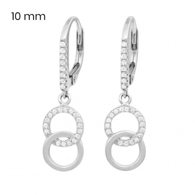 Stříbrné náušnice 40215801