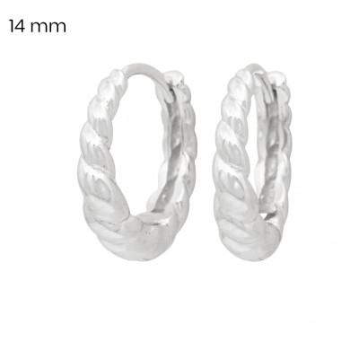 Stříbrné náušnice 40231401