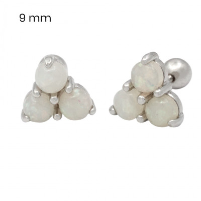 Stříbrné náušnice 40092001