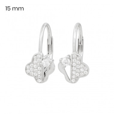 Stříbrné náušnice 40212801