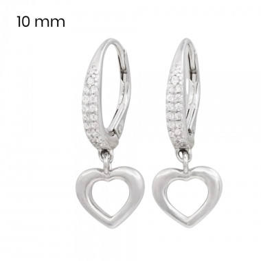 Stříbrné náušnice 40162601