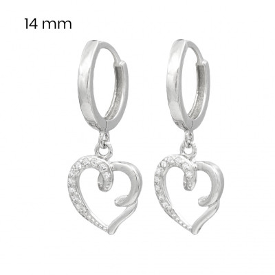 Stříbrné náušnice 40100401