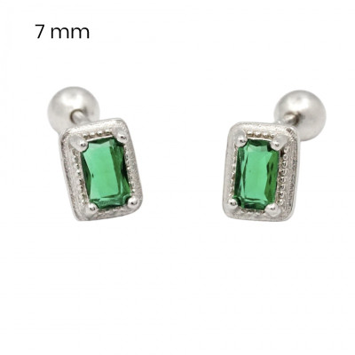 Stříbrné náušnice 40087802