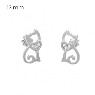Stříbrné náušnice 40170001