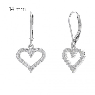 Stříbrné náušnice 40000701