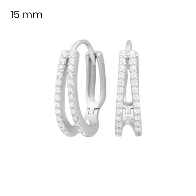 Stříbrné náušnice 40196801