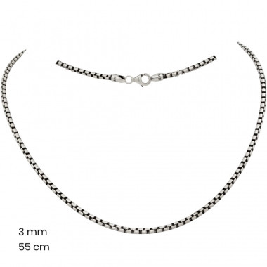 Stříbrný řetízek 40225755