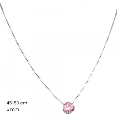 Stříbrný řetízek+přívěsek 40080002