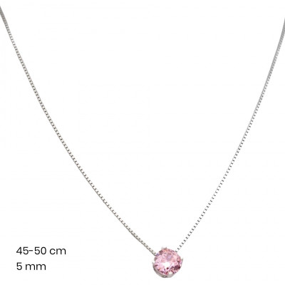 Stříbrný řetízek+přívěsek 40080002