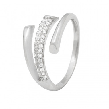 Stříbrný prsten 402065