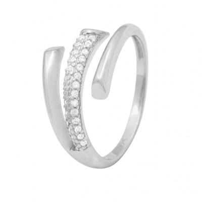 Stříbrný prsten 402065