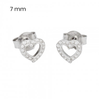 Stříbrné náušnice 40061201