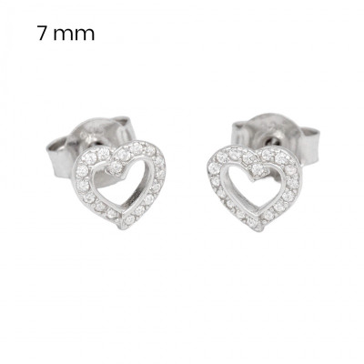 Stříbrné náušnice 40061201