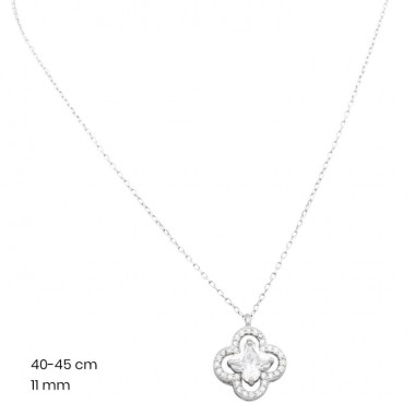 Stříbrný řetízek+přívěsek 40197501