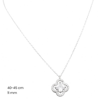 Stříbrný řetízek+přívěsek 40197501